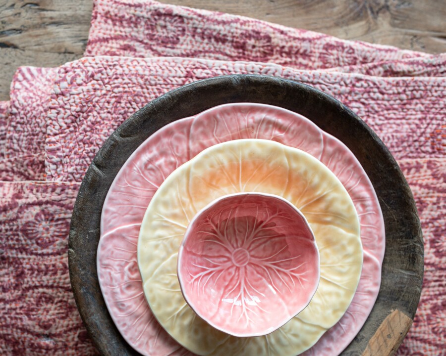 Cabbage bowl XS Ø12cm, pale pink | VAN VERRE