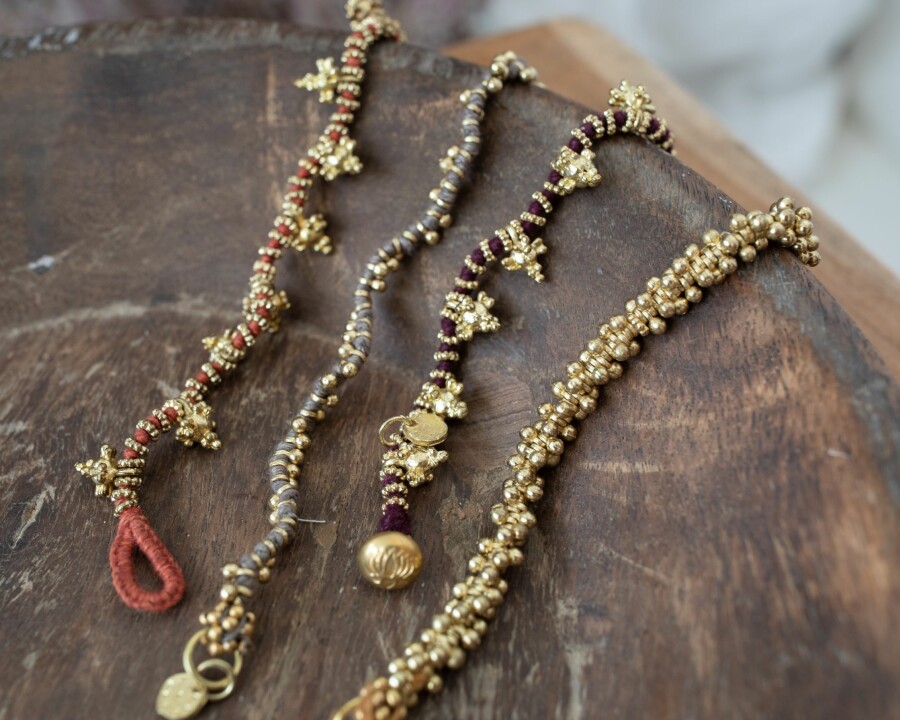 Adi Shakti Gold Necklace